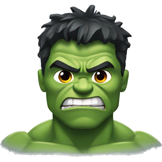 hulk from marvel emoji