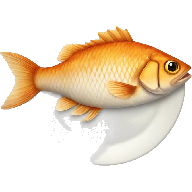 Fish for dinner at the fish eater emoji