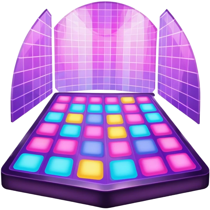 disco dancefloor emoji