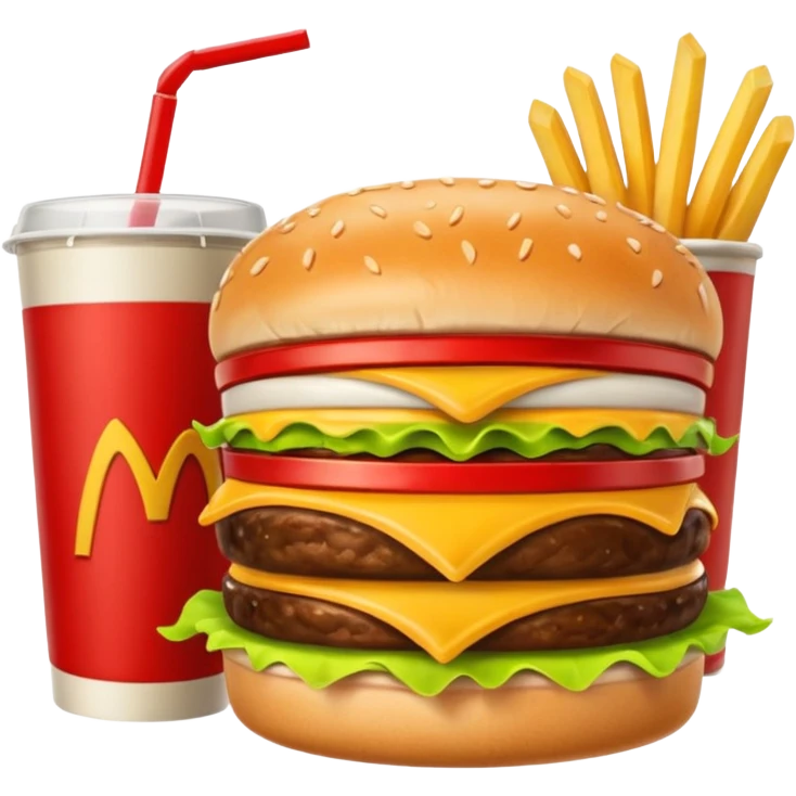 in n out burgers meal emoji