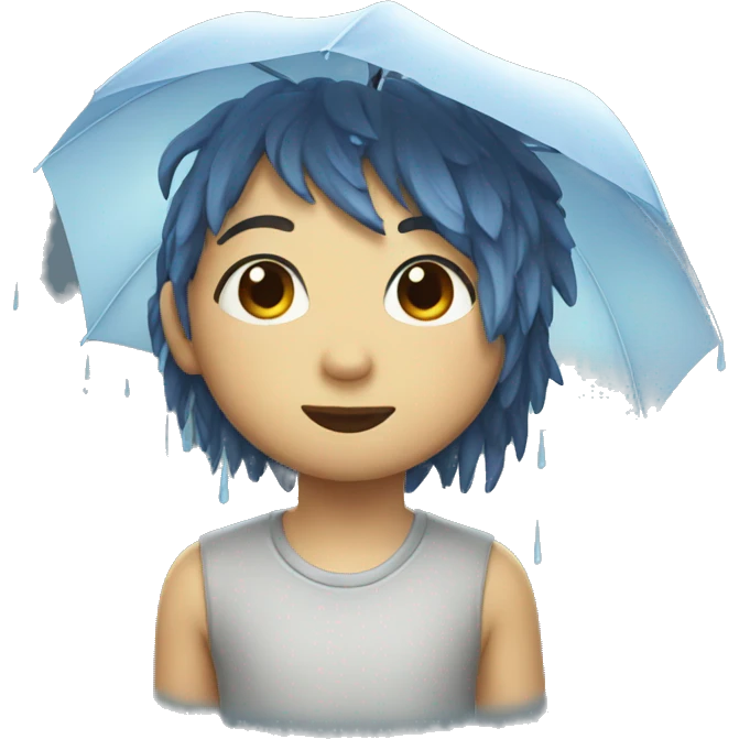 cute rain emoji