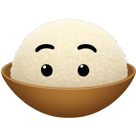 Sesame rice ball emoji