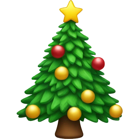 christmas tree emoji