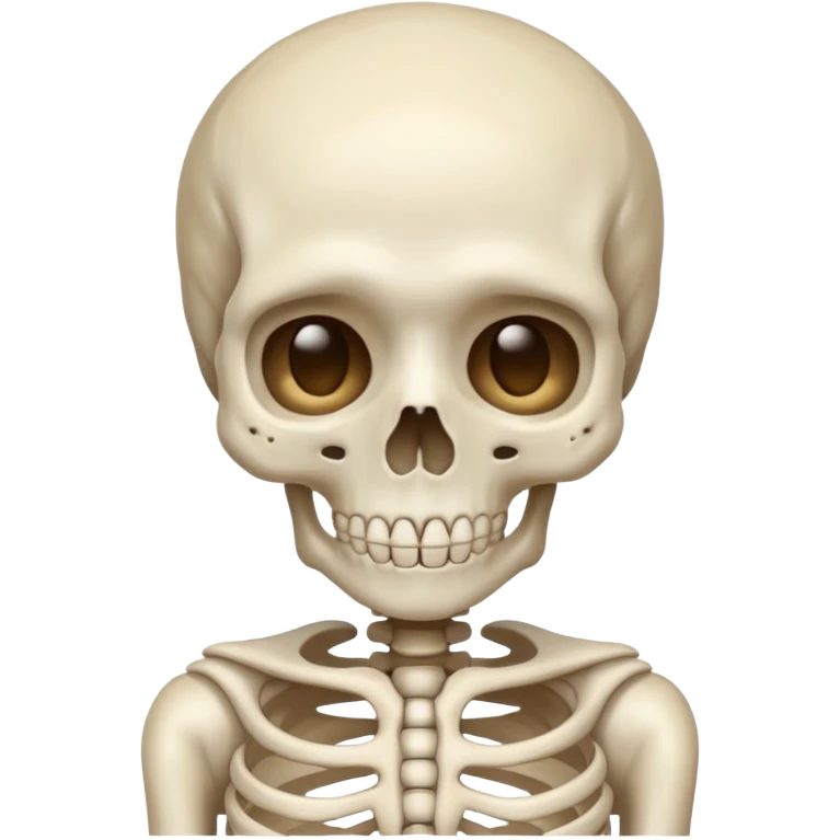 Shy Skeleton emoji