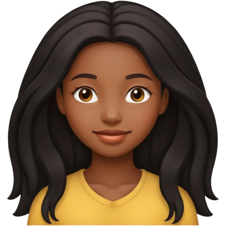 Black girl  emoji