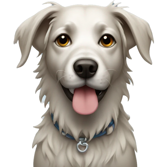 Wet dog  emoji