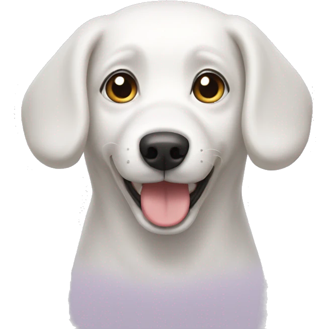 Lulu white dog emoji