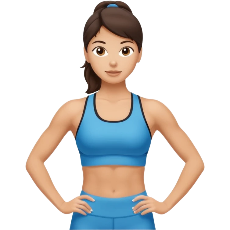 Haceme una profe de pilates morocha emoji
