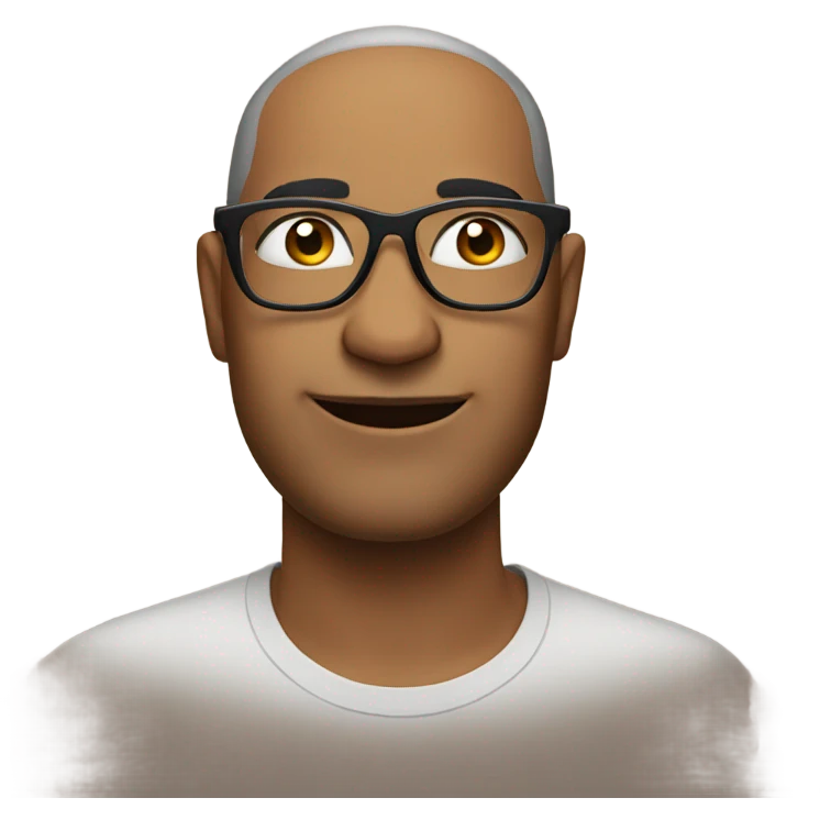 Vishali with glasses  emoji