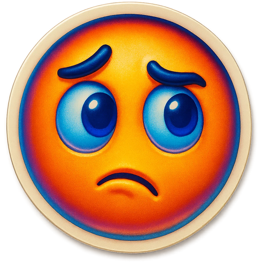 confusion in the face  emoji