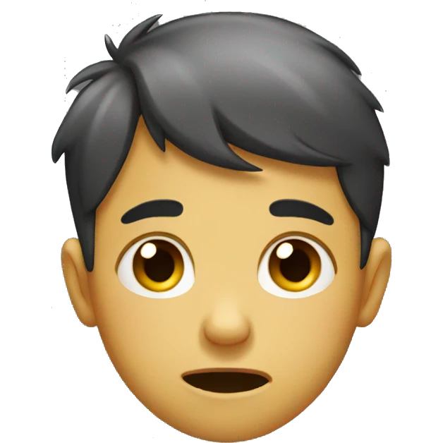 boy crying emoji