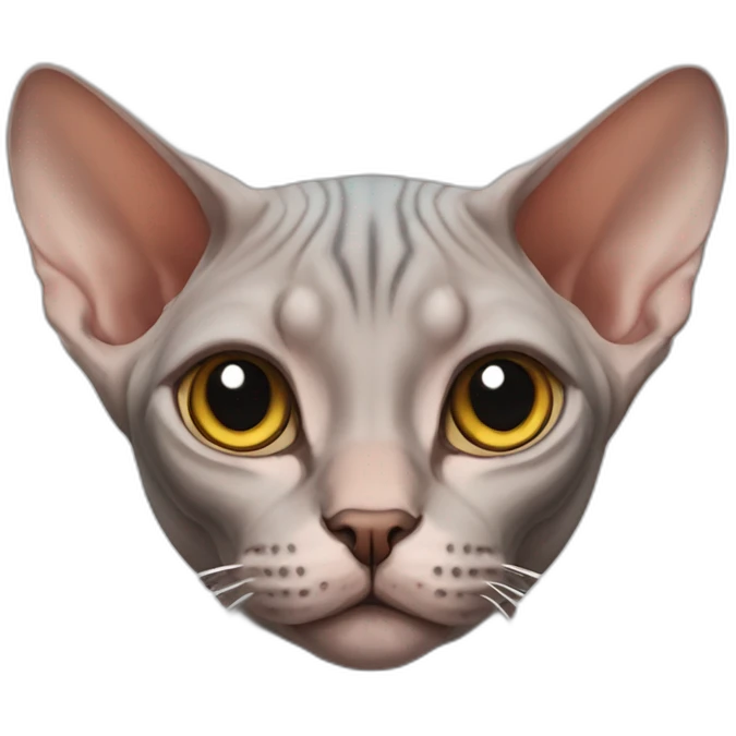 cat-sphynx emoji