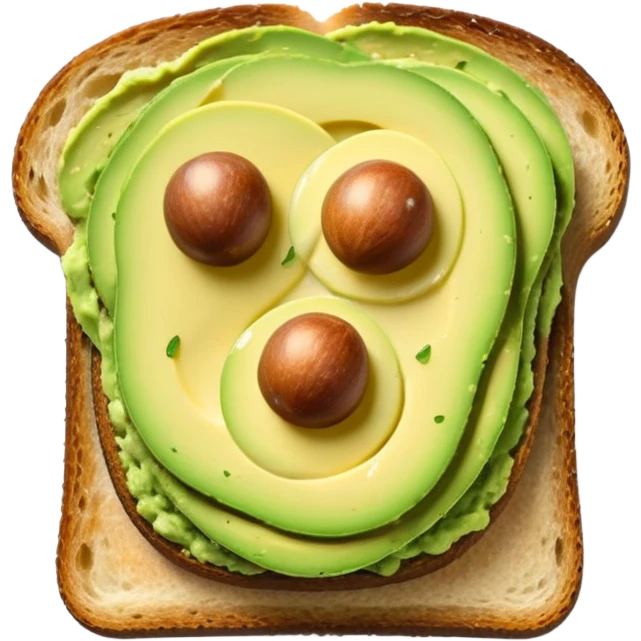 Avocado toast emoji