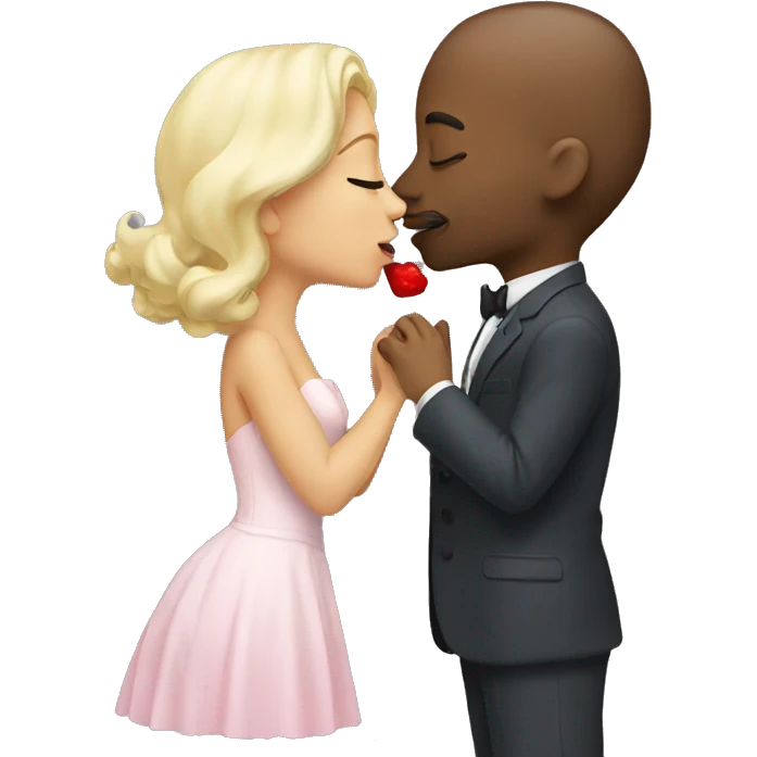 kiss-kiss emoji