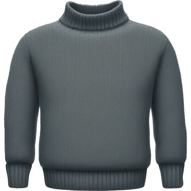 neck sweater emoji