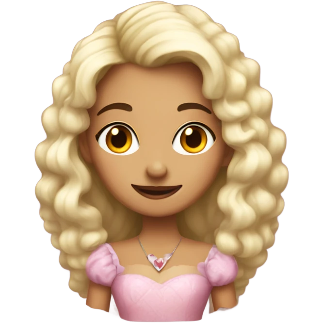 Corazón coquette  emoji