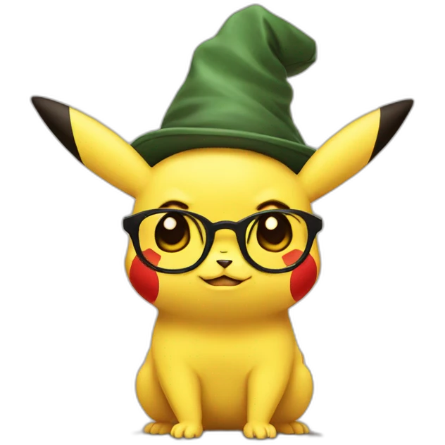Pikachu potter emoji