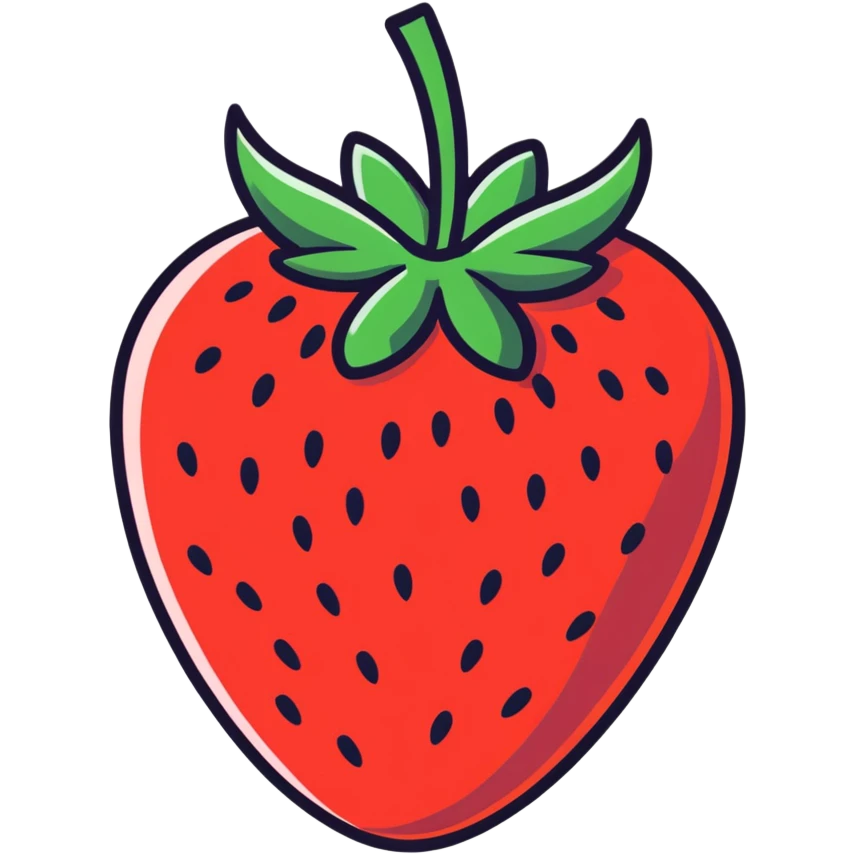 Strawberry  emoji
