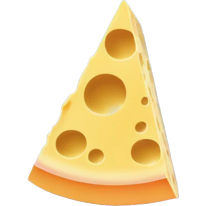sparkly glittery blue purple and pink gradient planet with a saturn ring dripping cheese from the ring emoji