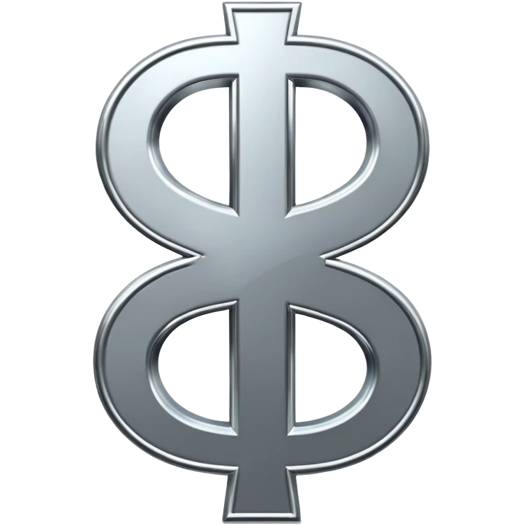 $ dollar metal symbol emoji