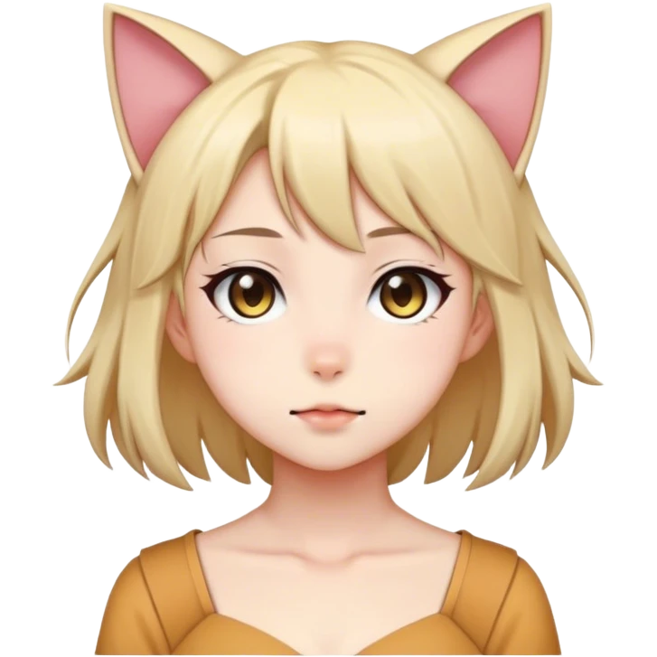 Anime, Vtuber, catgirl emoji