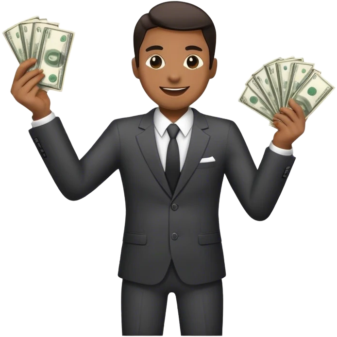 brand making millions of dollars emoji