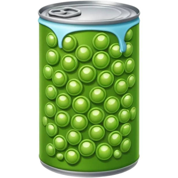 green peas can emoji