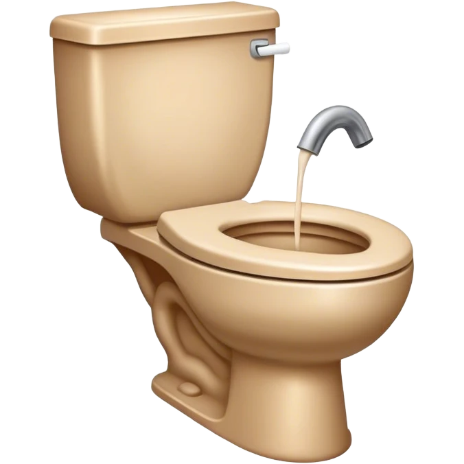 Toilet throwing up emoji