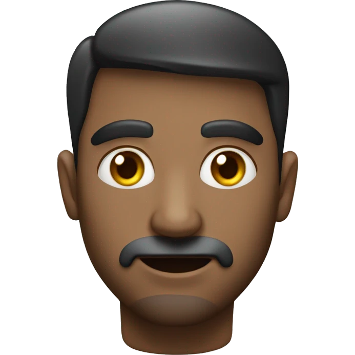 Rosto com máscara e orelha furada emoji
