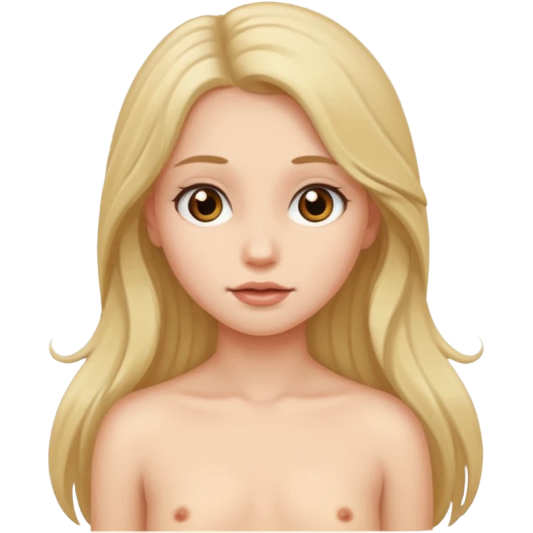 Une fille nues emoji