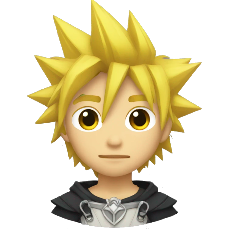 Roxas Kingdom Hearts emoji
