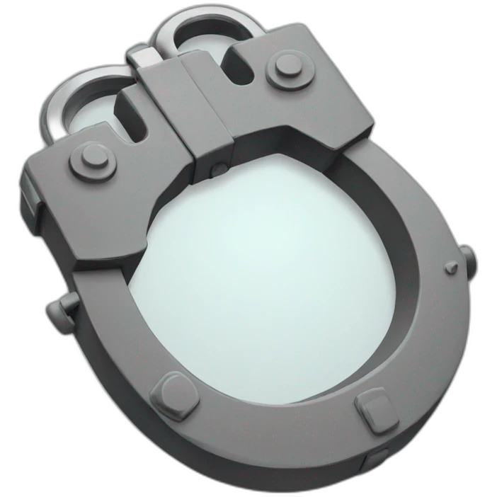 Police handcuffs emoji