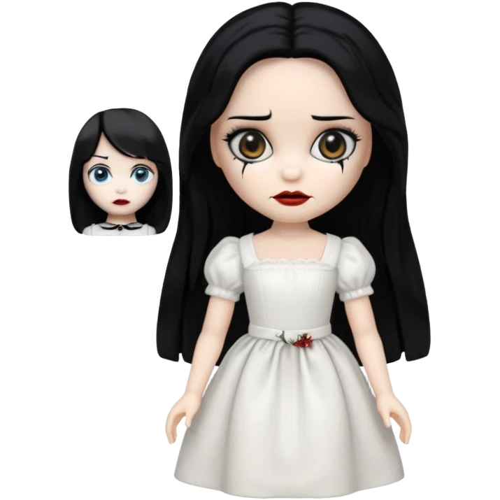 Annabelle doll from The Conjuring movie emoji