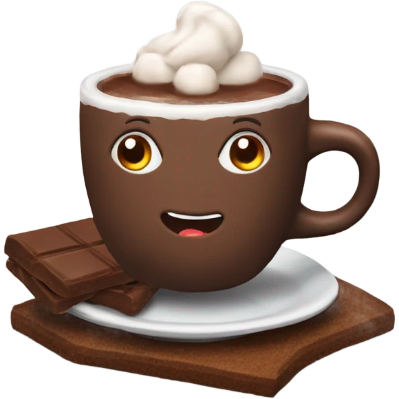Hot chocolate  emoji