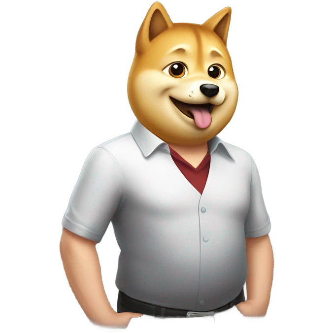 elon musk dogecoin fat belly   emoji