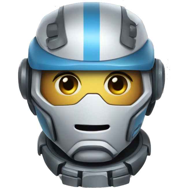UN ROBOT SOLDADOR  emoji
