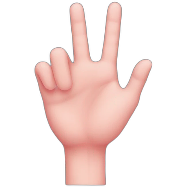 korean heart hand emoji