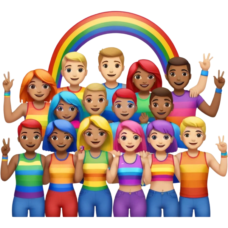 pride charcters emoji