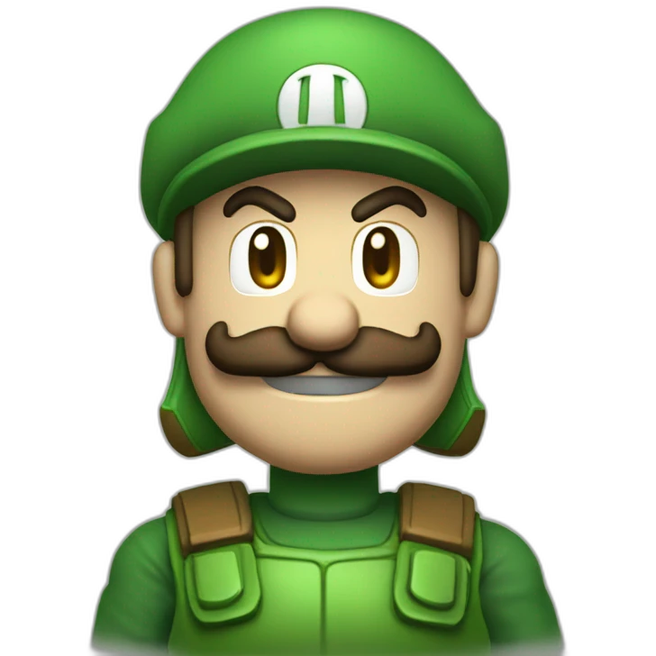 Luigi doomguy emoji