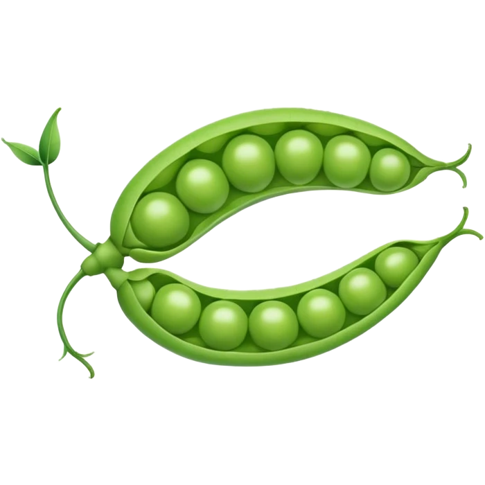 Pea pod emoji