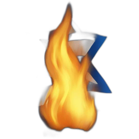 Fired israel flag emoji