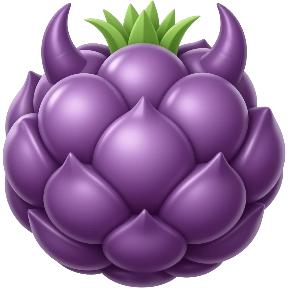 violet devil fruit emoji