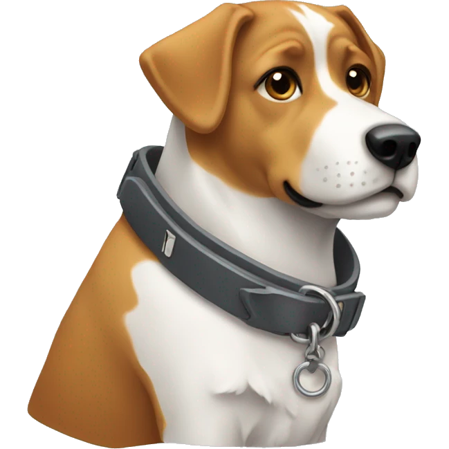 Collar with leash emoji