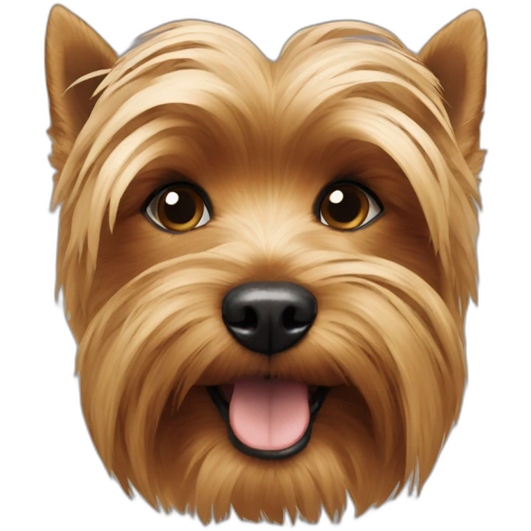 Dog yorkie emoji