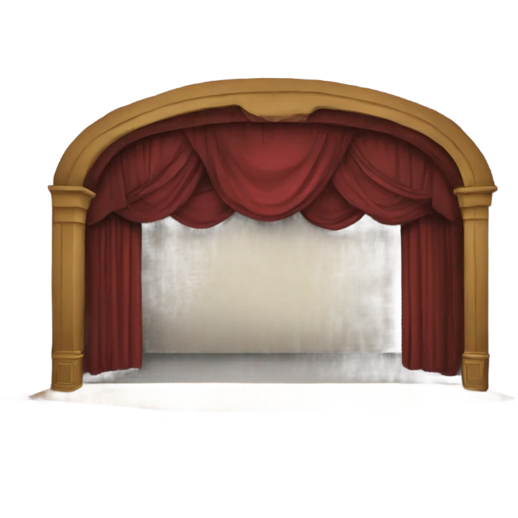 a theater  emoji