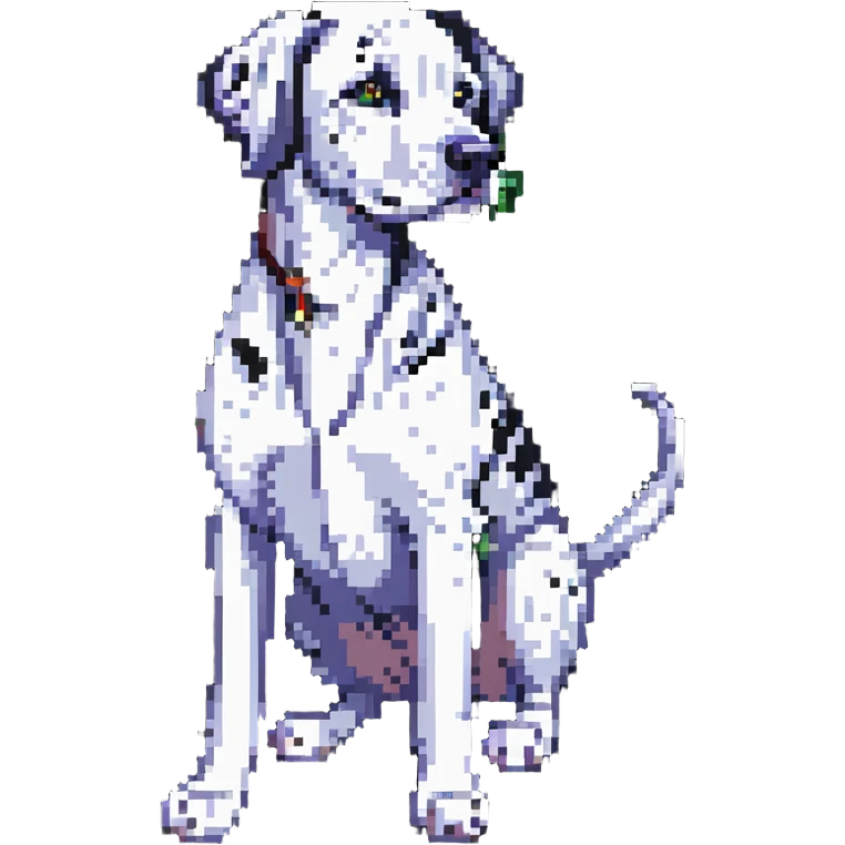 Dalmatian dog emoji