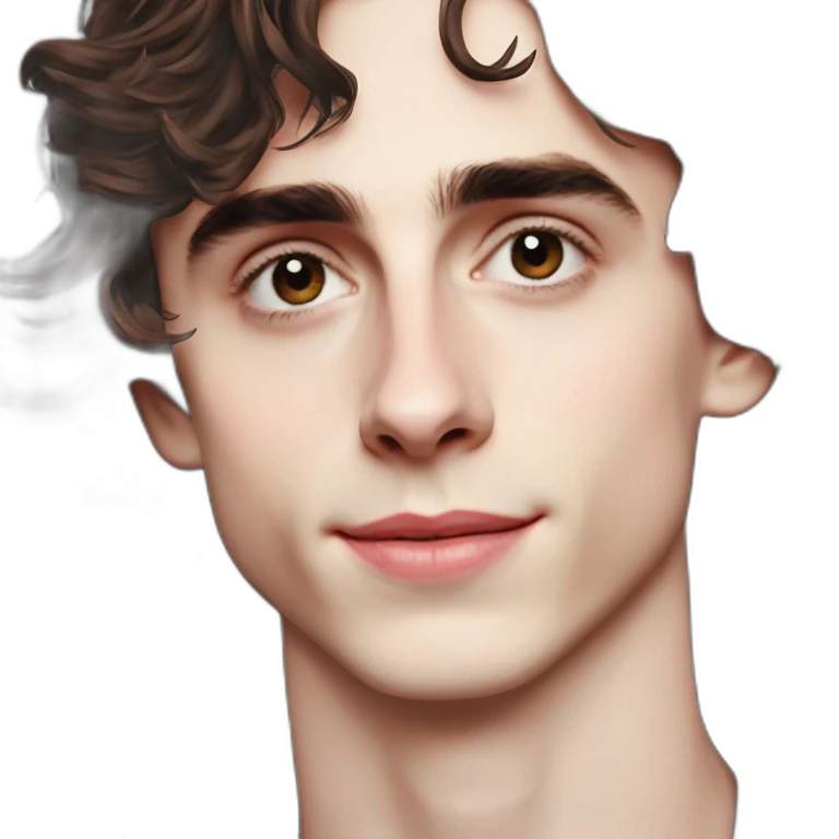 timothee chalamet handsome emoji