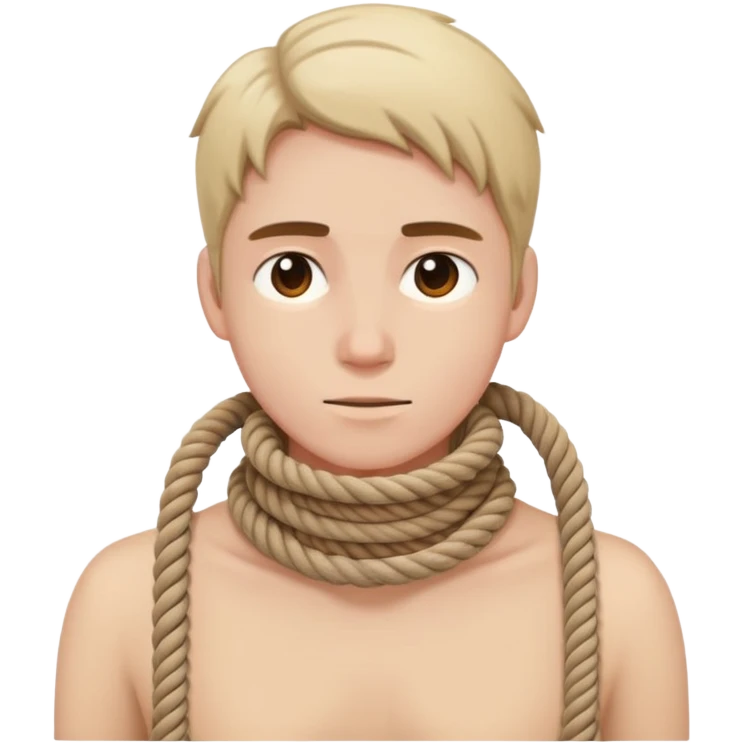 rope around neck  emoji
