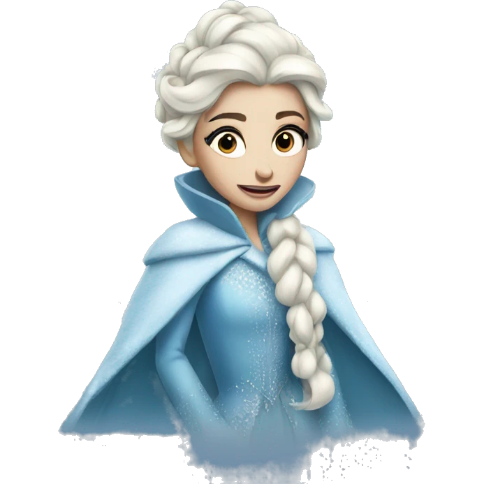 The snow queen emoji