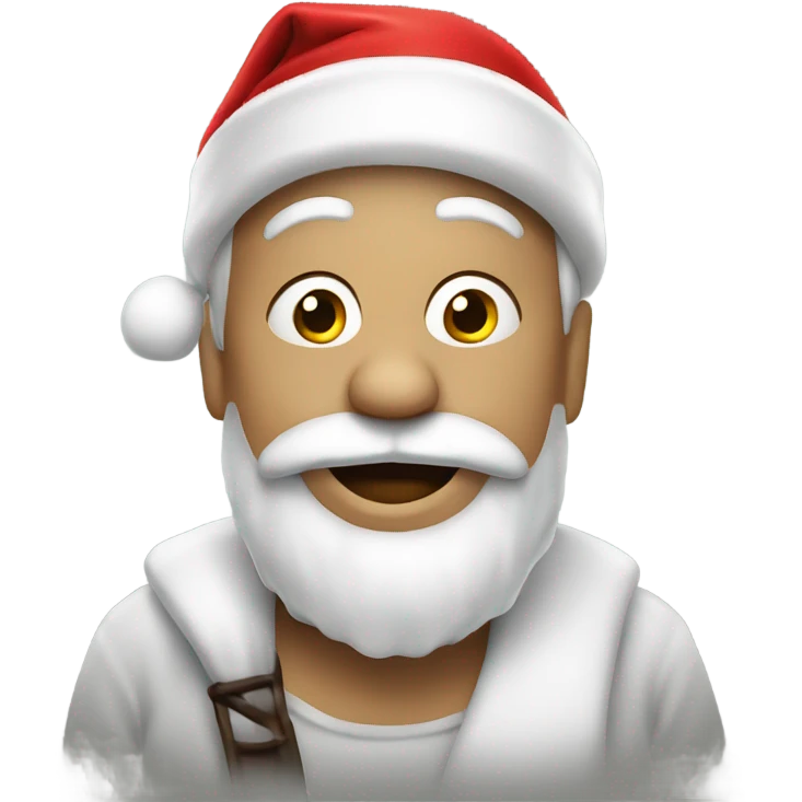 DrunkSanta ￼ emoji
